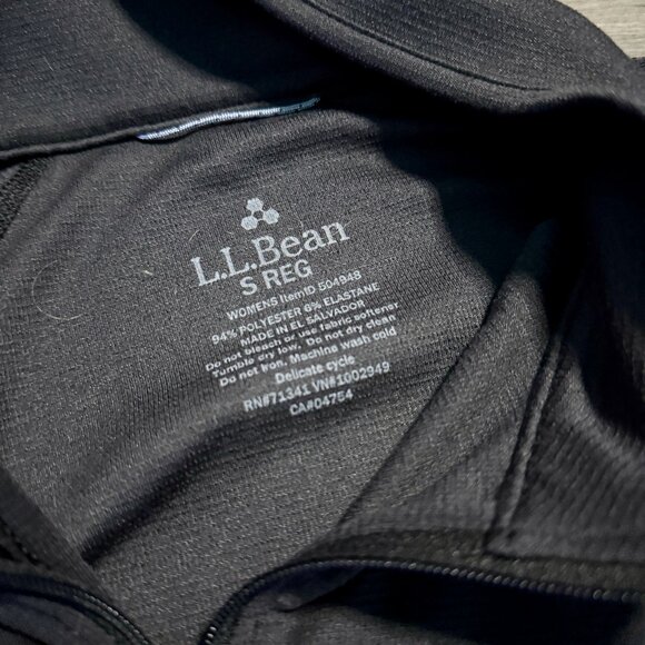 L.L. Bean Women's Midweight Base Layer 1/4 Zip - Picture 6 of 8